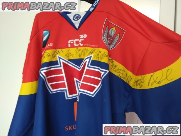Originální hraný dres brankáře HC Motor Davida Gáby – fotografie 3