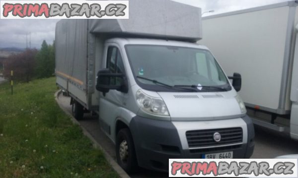 Fiat Ducato 2.3 JTD valník s plachtou na 10 palet