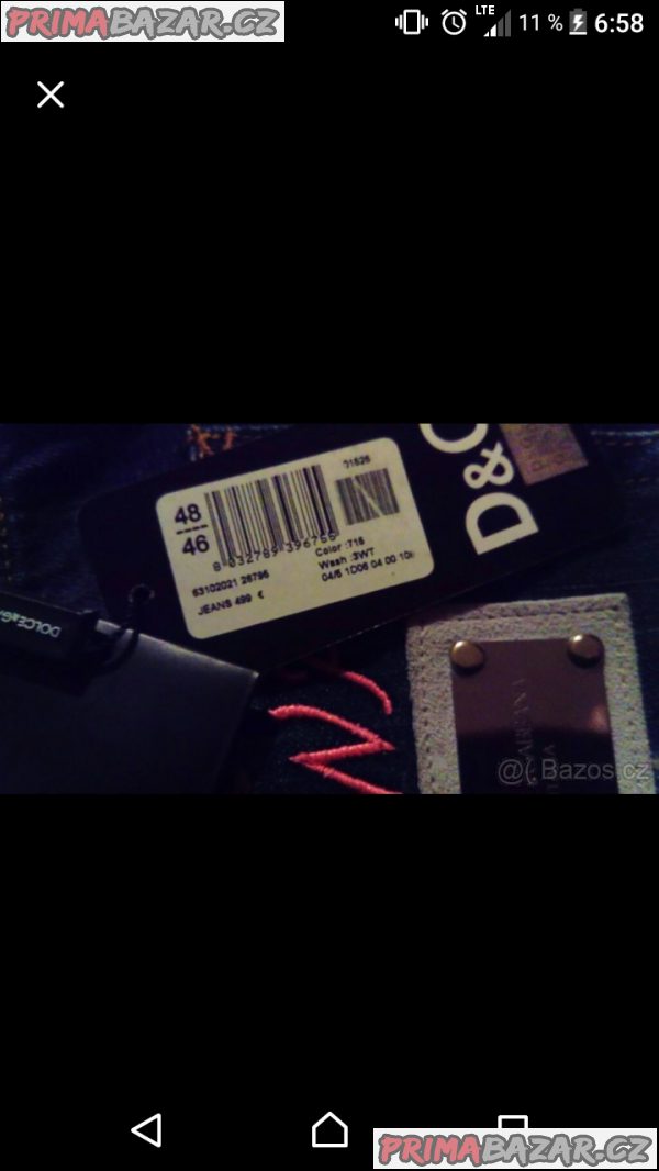 Džíny D&amp;G