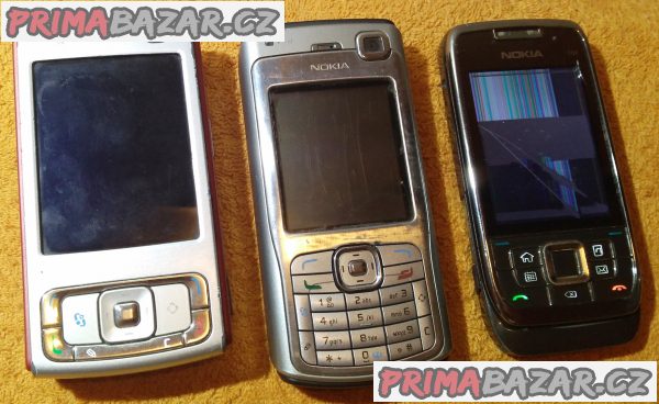 Nokia N95 +Nokia N70 +Nokia E66 -k opravám!!!