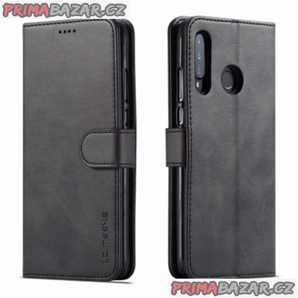 Pouzdro na mobil Huawei P30 flipové kožené – fotografie 1