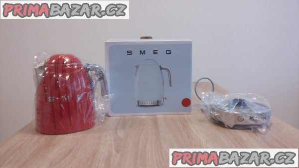 Rychlovarná konvice SMEG červená – fotografie 3
