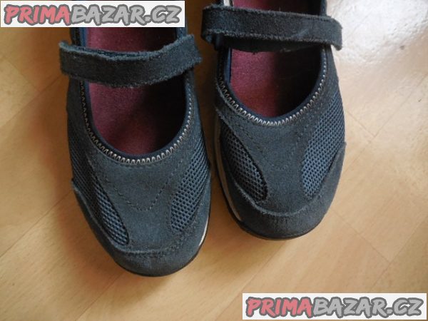 dámské Merrell tm.modré boty baleriny  38,5 stélka 25cm – fotografie 4
