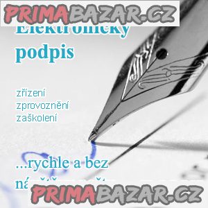 Elektronický podpis - zřízení – fotografie 1