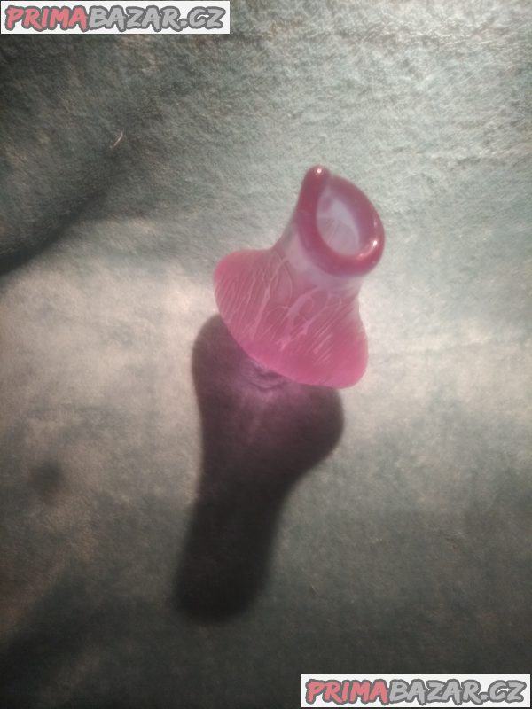 Dekorační vázička - růžové probarvení – fotografie 3