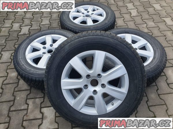 alu kola elektrony orig. Volkswagen sonora Audi s 98% vzorkem pneu 7P6601025 5x130 7.5jx17 et50