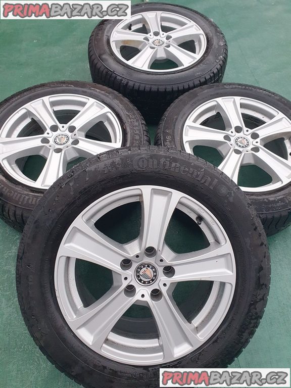Alu kola elektrony v super stavu motec nemecke 5x112 7.5jx16 et