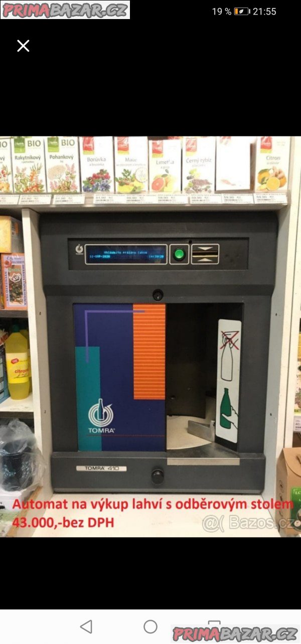 Automat na lahve – fotografie 1