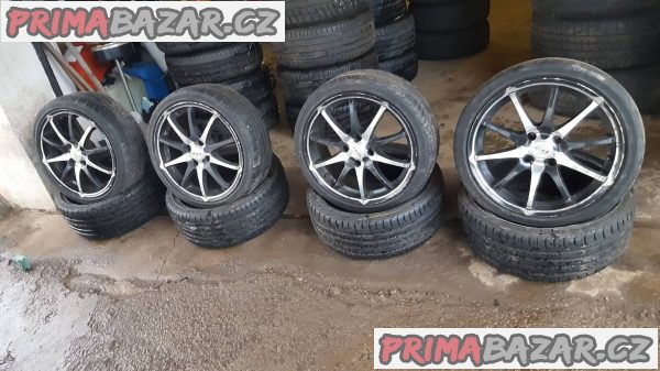 alu kola Dotz černo leštěné peugeot citroen 4x108