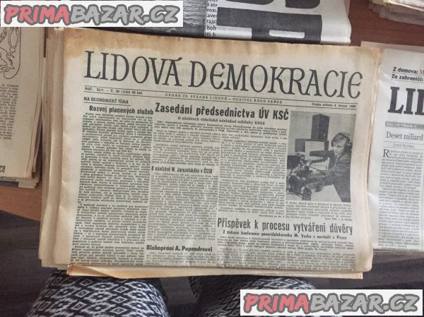 Československé noviny – fotografie 1