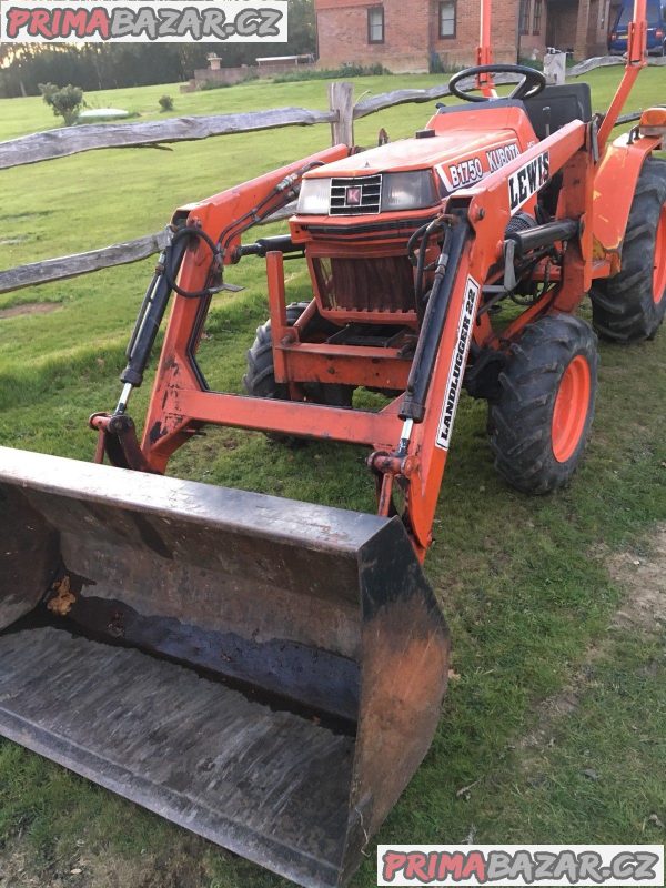 Traktor Kubota B50 HST 17 + čelní nakladač – fotografie 3