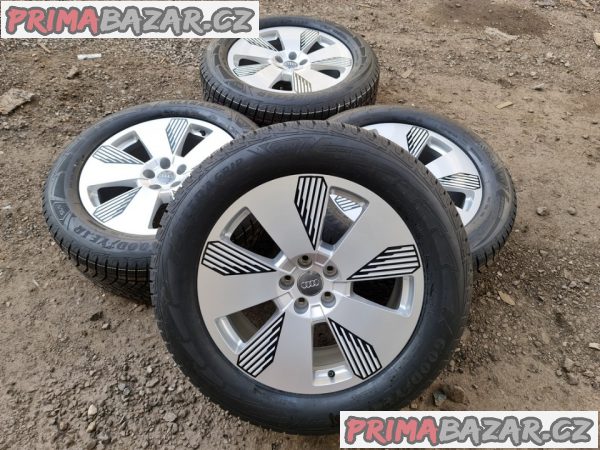 Alu kola disky original Audi Q7 E-Tron Aero design 4KE601025L 5x112 8jx19 et34