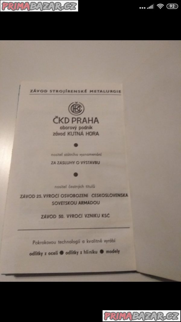 Slévárenská rocenka 1984 – fotografie 2