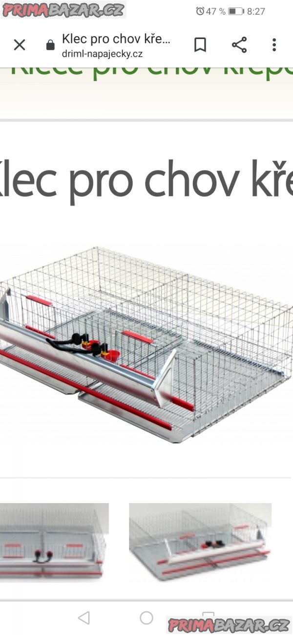 Klec pro křepelky – fotografie 2