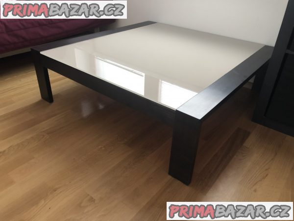konferenční designový stolek - wenge/satinato – fotografie 1