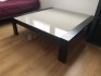 konferenční designový stolek - wenge/satinato