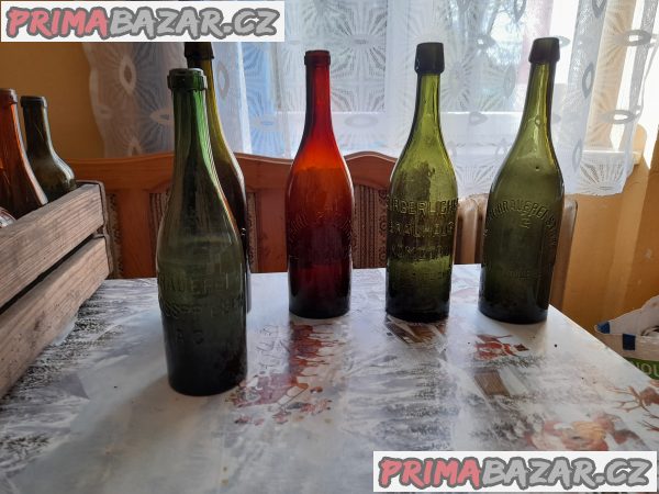 Prodam stare pivni lahve aj. – fotografie 1