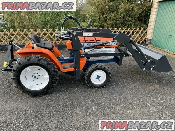 Malotraktor Kubota B12 super stav – fotografie 1