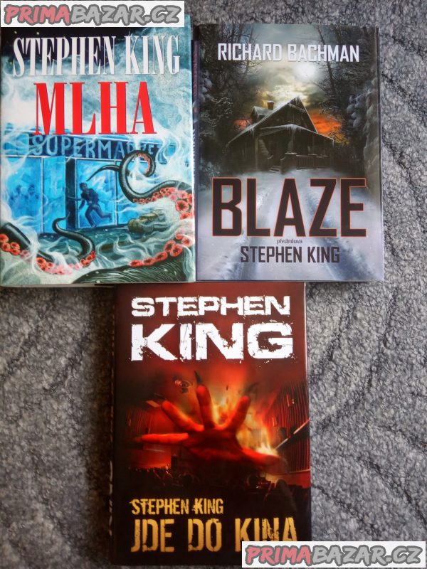 STEPHEN KING:MLHA,BLAZE,STEPHEN KING JDE DO KINA – fotografie 1