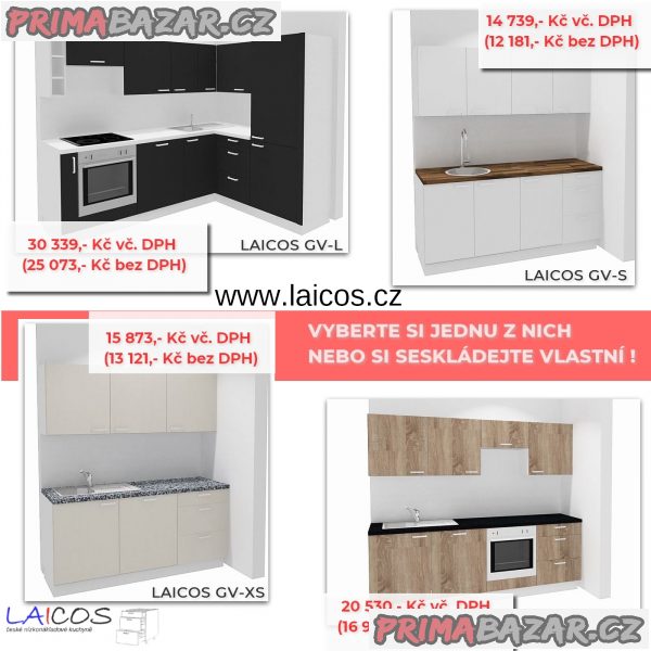 Levné české kuchyňské linky LAICOS – fotografie 2