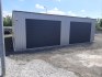 PLECHOVÁ GARÁŽ 8 x 8 m