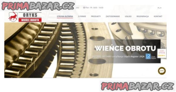 TEREX otočové ložisko,oprava otočového věnce – fotografie 4