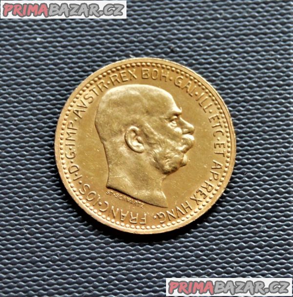 10 Kronen 1910, 1911 Wien, František Josef – fotografie 2
