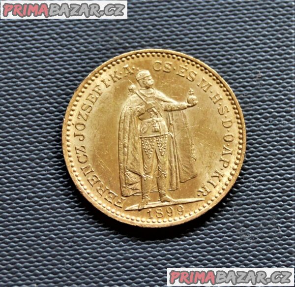 20 Kronen 1899 KB Kremnica Fr. Josef I. – fotografie 2