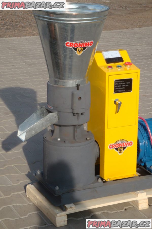 Peletovací lis CRONIMO MP-200 – fotografie 4