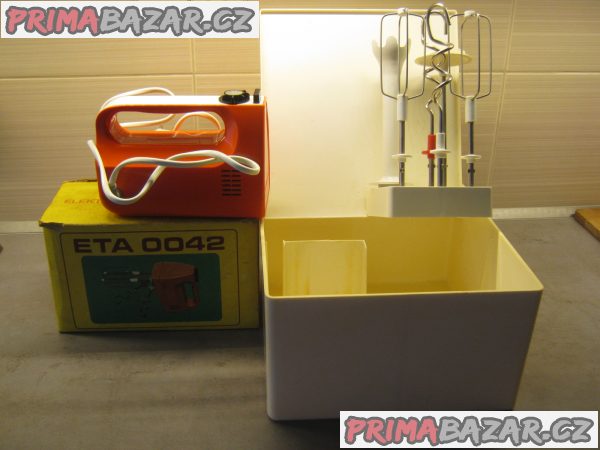Prodám komplet plně funkční ruční šlehač ETA 0042 – fotografie 3