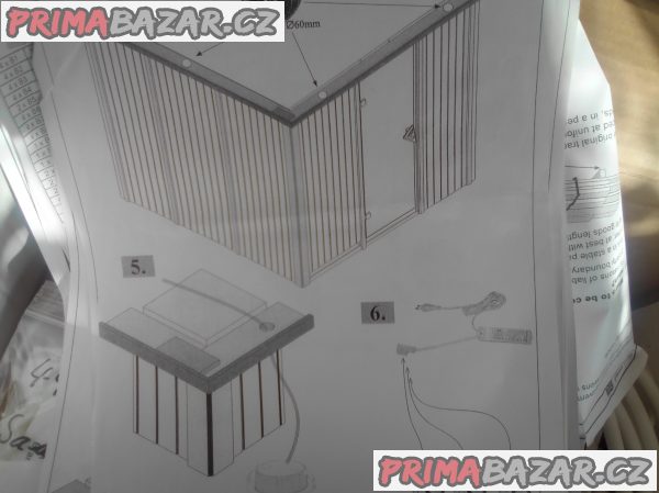 Prodám finskou saunu 1,5 x 1,6 m. – fotografie 3