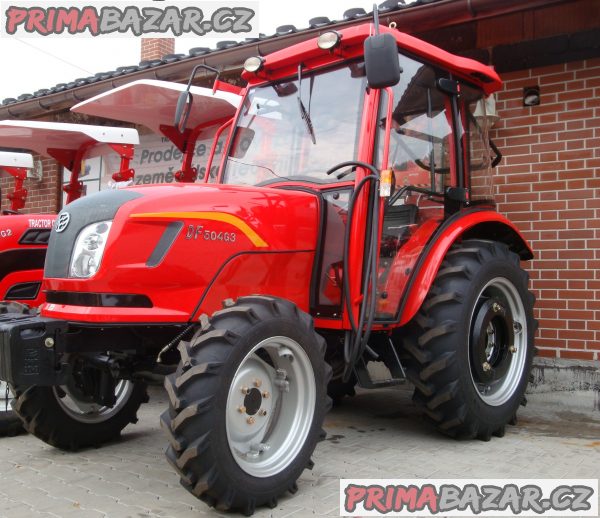 Traktor DongFeng 504G3 s kabinou na SPZ,50 Hp – fotografie 1