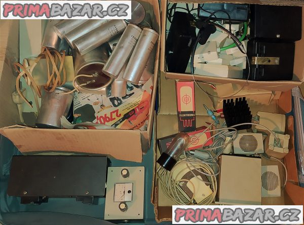 Elektro součástky aj. – fotografie 1