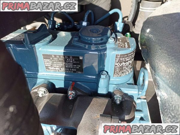 Bagr Kubota minibagr 1200 kg CR12 se lžící – fotografie 6