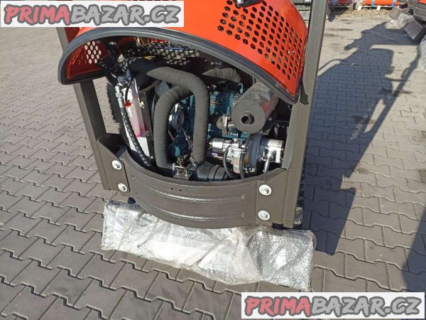 Bagr Kubota minibagr 1200 kg CR12 se lžící – fotografie 7