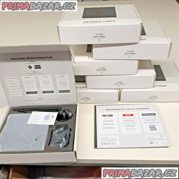 Selling New Latest Bobcat Miner 300 Helium Hotspot EU/US Available – fotografie 3