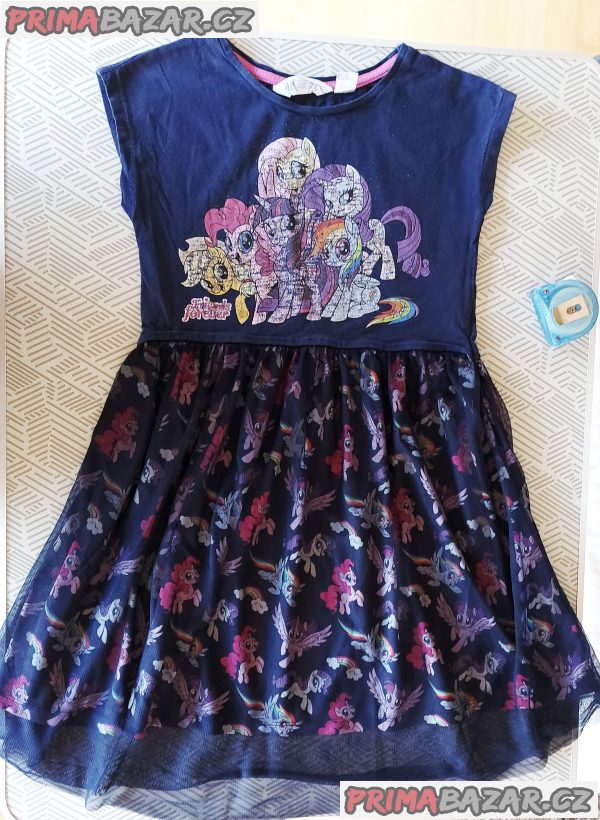 Pěkné šaty na donošení s Little Pony, vel. 134/140 – fotografie 1