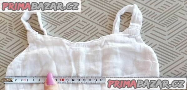 Krásné letní lehké šaty s cípy, 6 - 8 let – fotografie 6