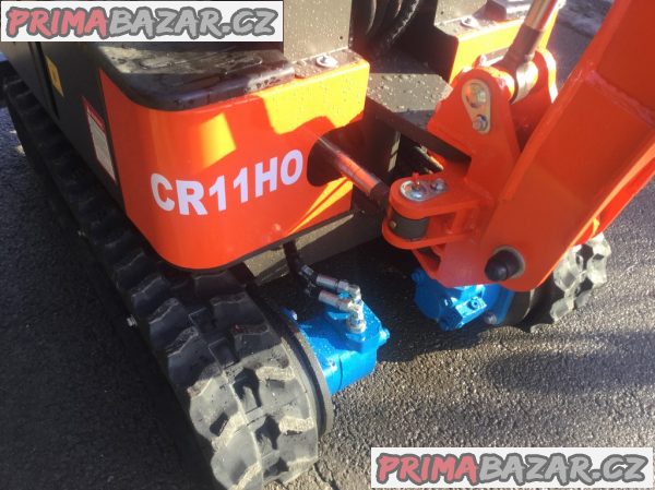 Bagr CR10, nejlevnější, dieselový minibagr 850 kg – fotografie 8