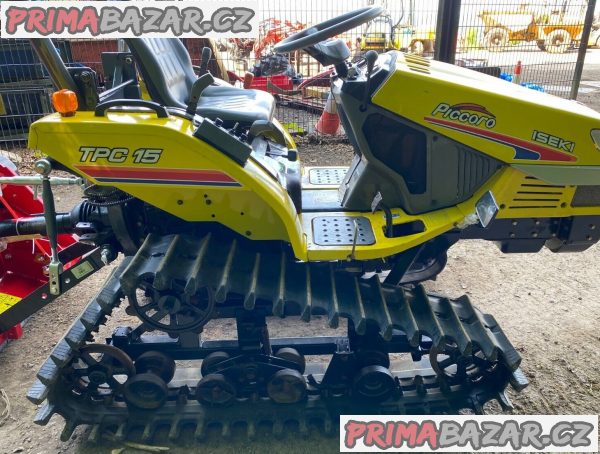 ISEKI TPC15 pásový kompaktný traktor – fotografie 4