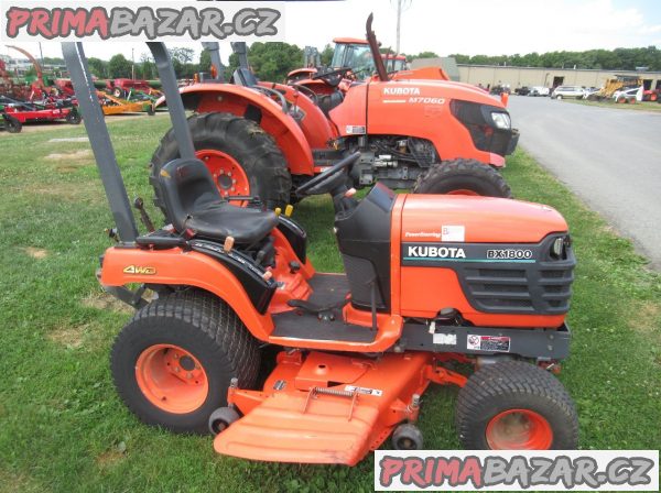 Sekačka Kubota BX1800D 4x4 – fotografie 4