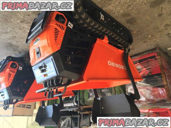 pásový mini nakladač, dumper se lžící CR50- 500 kg nosnost – fotografie 7