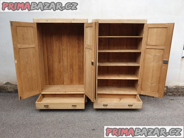 STAROŽITNÉ PÁROVÉ SKŘÍNĚ PO RENOVACI – fotografie 3