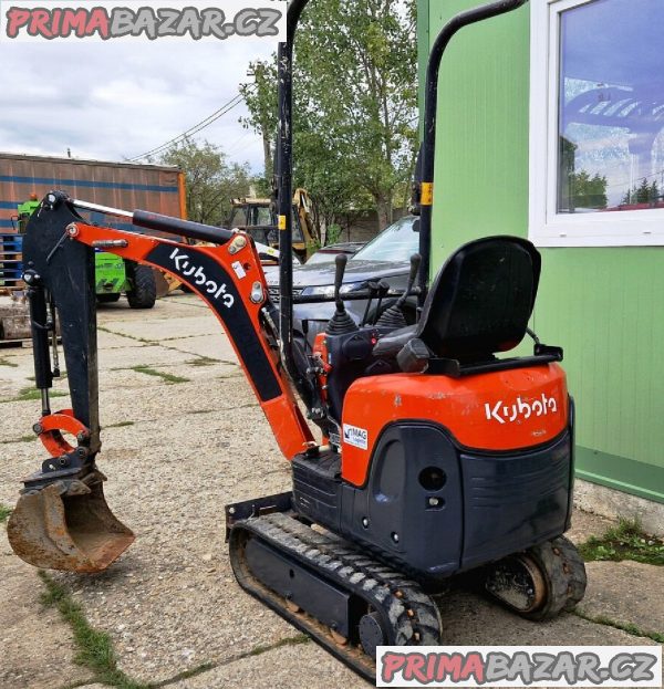 Minibagr KUBOTA K008-3 – fotografie 6