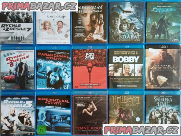 Original BD blue ray disky od 69 Kc