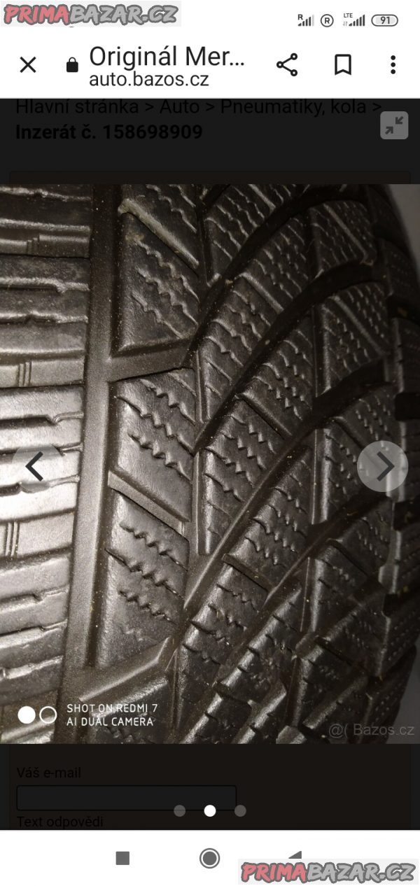 Kola na Mercedes ML 164 – fotografie 2