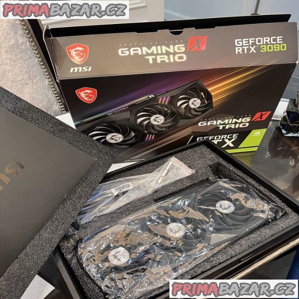 MSI Geforce Rtx3090 Gaming X Trio 24g Graphics Card – fotografie 1
