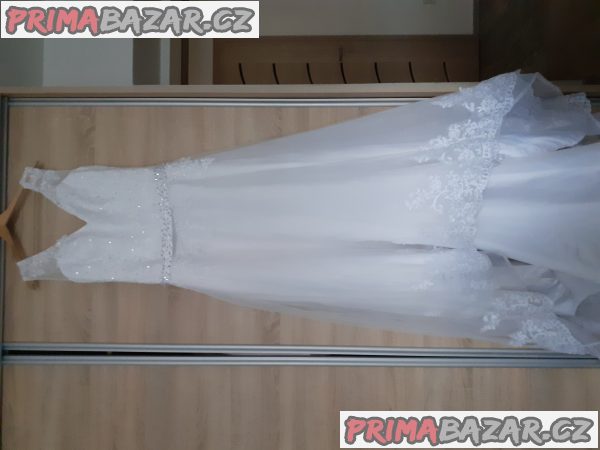 Prodám svatební šaty – fotografie 1