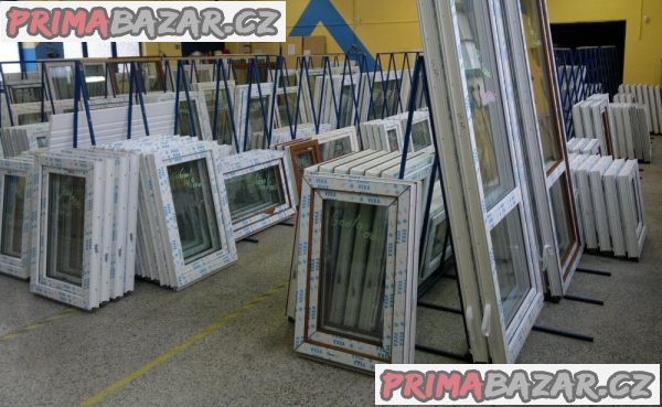 Plastové okno 80x90 bílé – fotografie 2