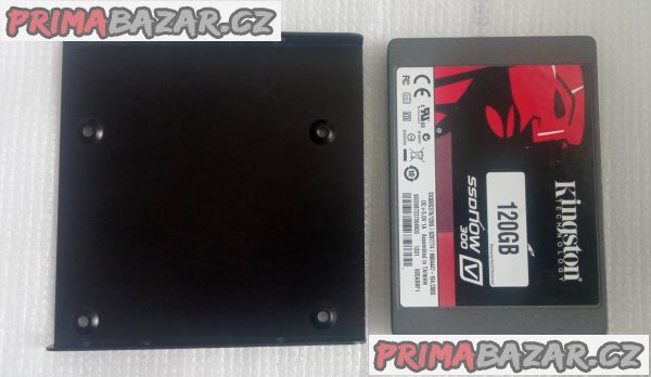 SSD Kingston 120G včetně redukce na 3,5" – fotografie 1